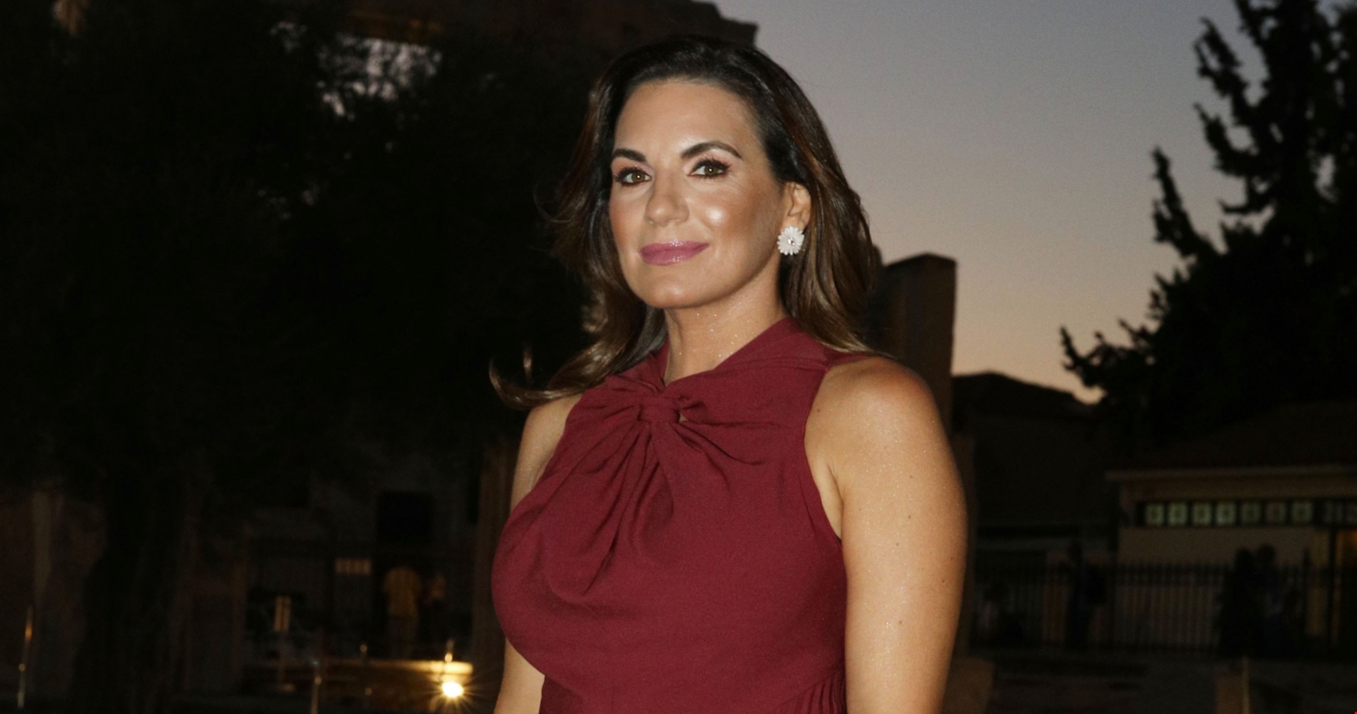 Όλγα Κεφαλογιάννη | Η οικογενειακή εμφάνιση στη Ρωμαϊκή Αγορά - Μαζί και η καλή της φίλη, Αγάπη Πολίτη - εικόνα 1