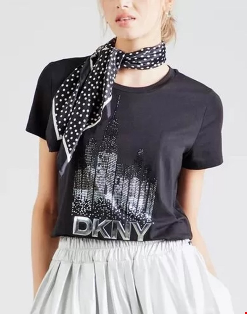 Γυναικεία Κοντομάνικη Μπλούζα DKNY favela.gr