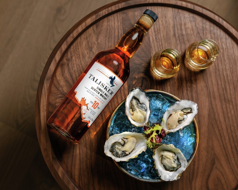 Talisker σε pairing με στρείδια 1