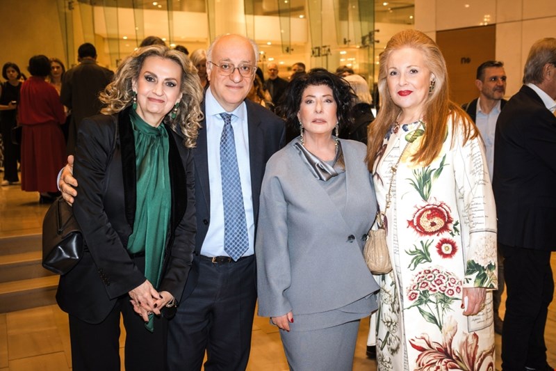 Σοφία και Δημήτρης Εφραίμογλου του Ιδρύματος Μείζονος Ελληνισμού, Άννη Ηλιοπούλου, Ειρήνη Νταϊφά