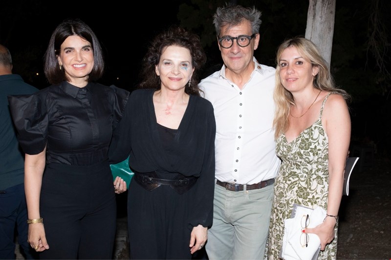 Εύα Νάθενα, Juliette Binoche, Ορέστης Ανδρεαδάκης