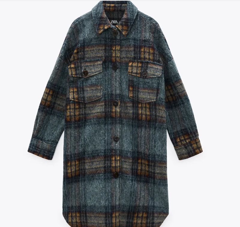 Μακρύ overshirt, Zara