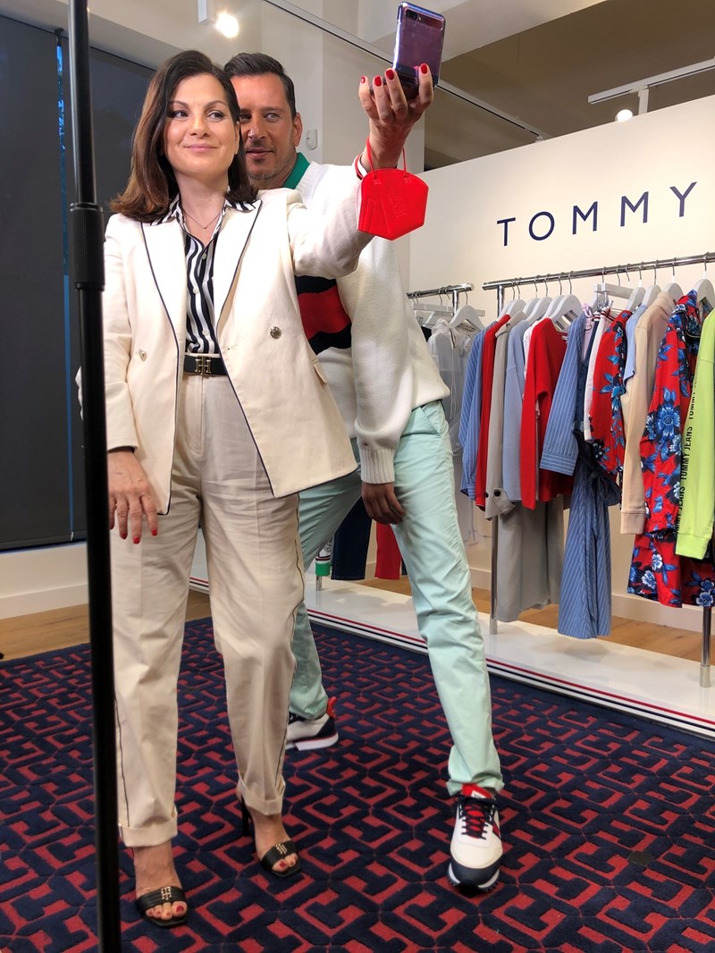 Ελένη Στασινόπουλου Tommy Hilfiger