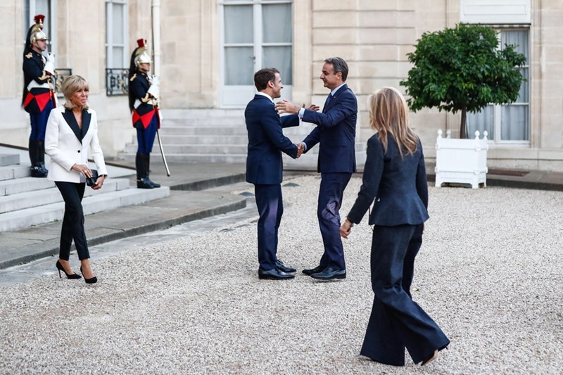 Μαρέβα Μητσοτάκη Brigitte Macron