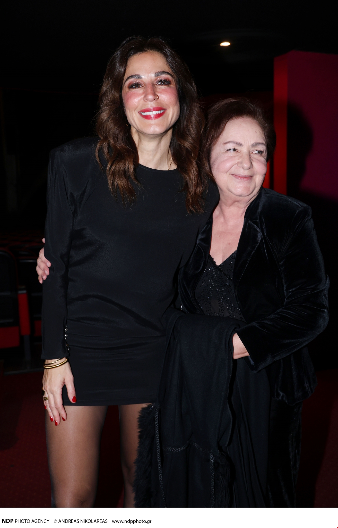 Η Κατερίνα Παπουτσάκη με τη μητέρα της