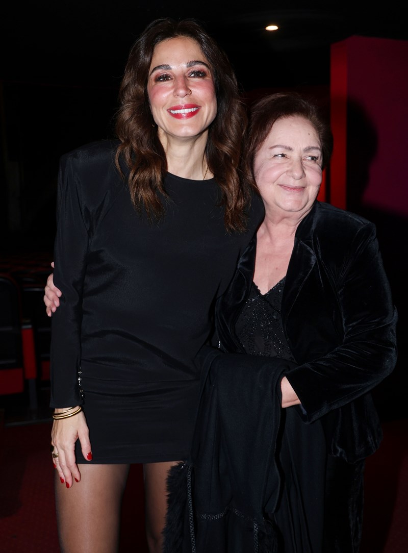 Η Κατερίνα Παπουτσάκη με τη μητέρα της