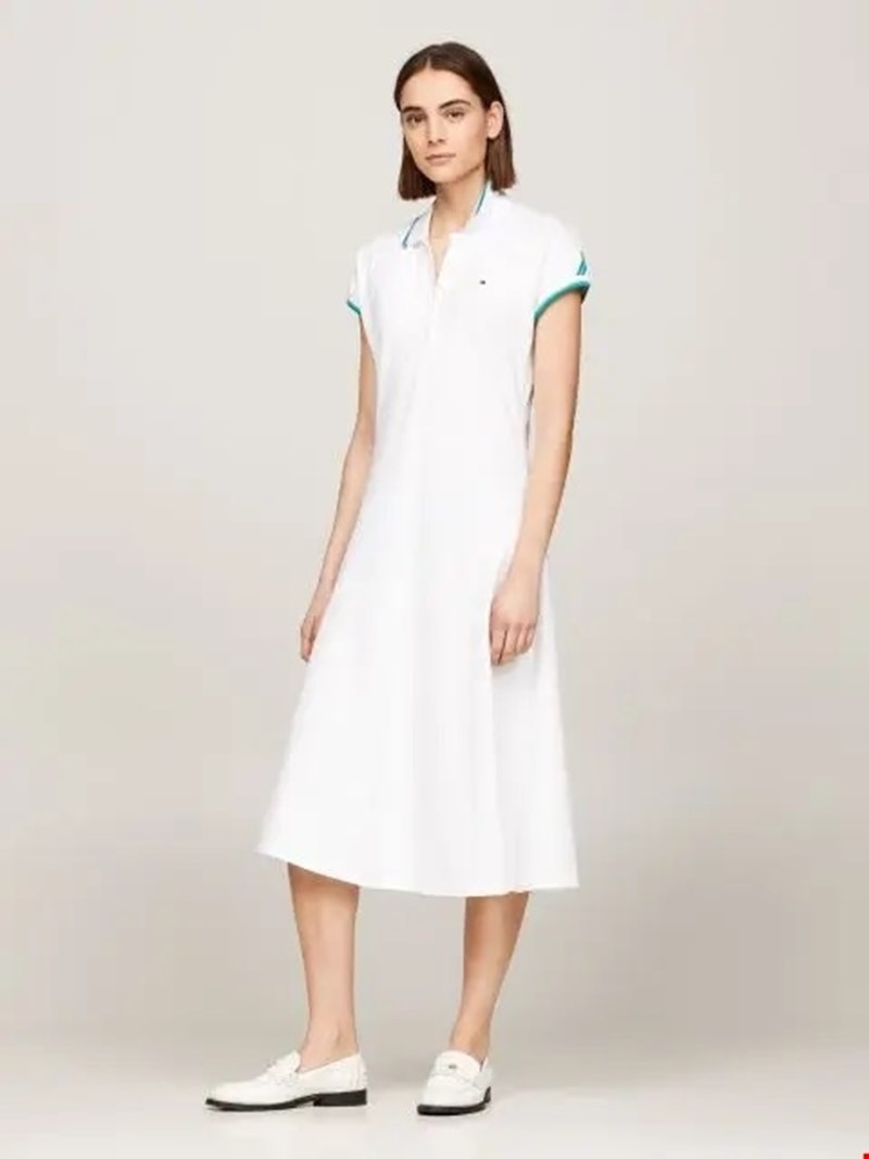 Πόλο φόρεμα με signature, Tommy Hilfiger