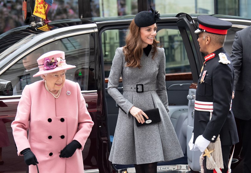 βασίλισσα Ελισάβετ, Kate Middleton