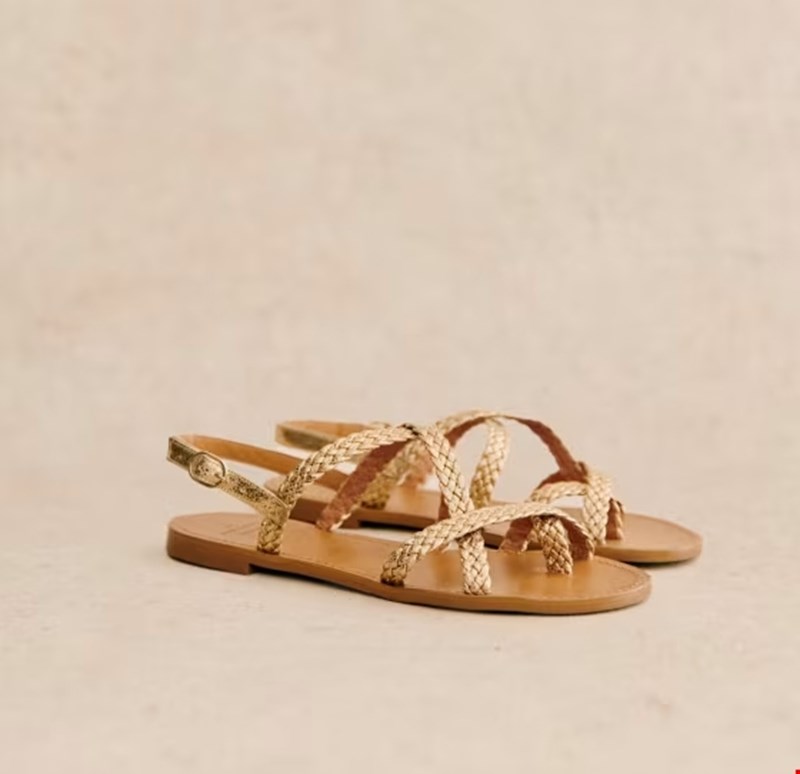 Flat σανδάλια Sezane