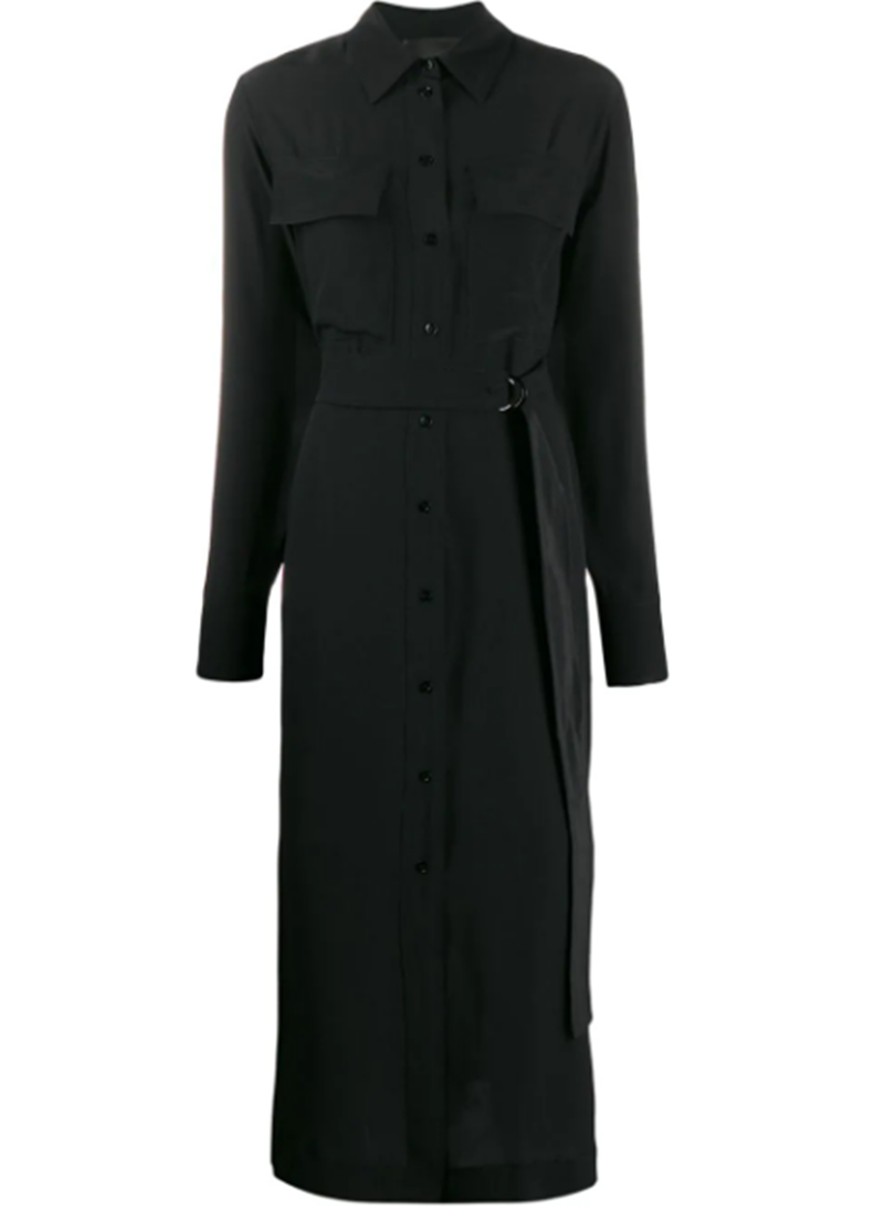 trench dress, Erika Cavallini