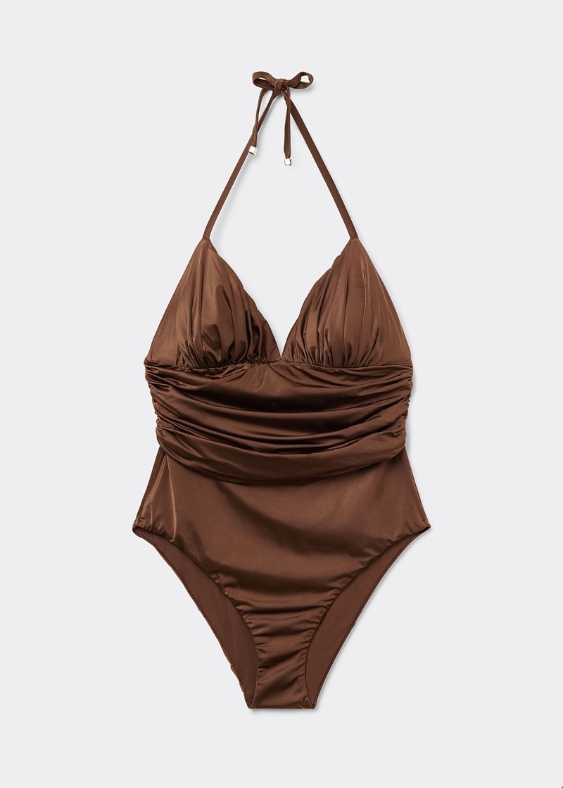 Ολόσωμο Μαγιό Shiny Satin Calzedonia