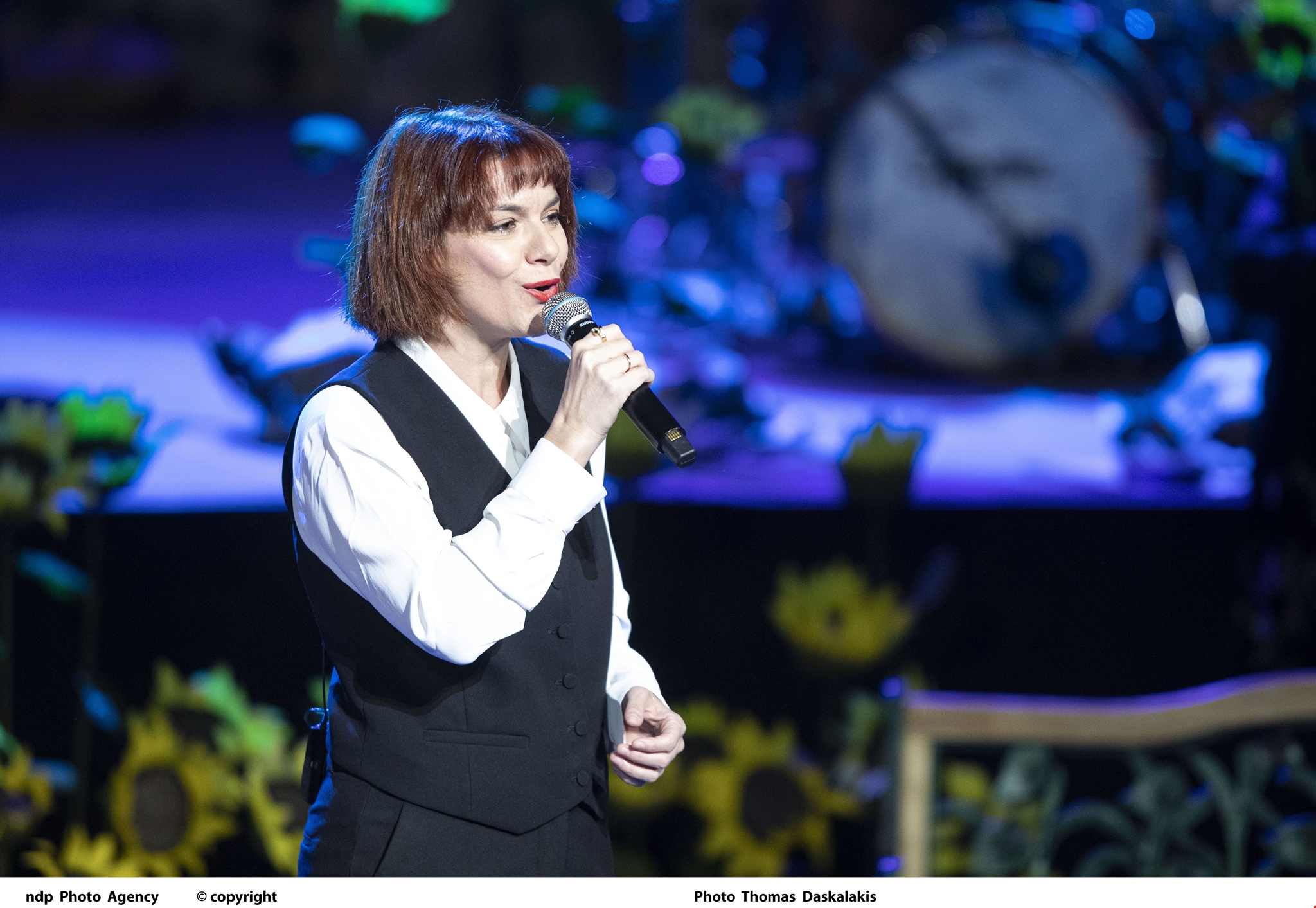 Ανδριάνα Μπάμπαλη | Η σπάνια δημόσια εμφάνιση σε fashion show