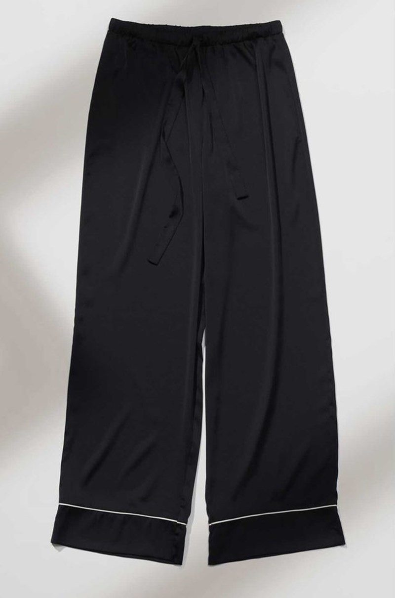 Σατινέ πεντελόνι πιτζάμας Zara, zara.com