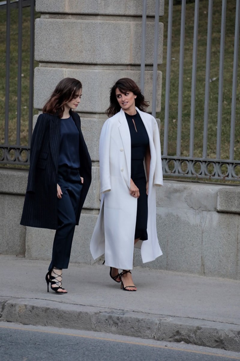 Lily Collins- Penelope Cruz