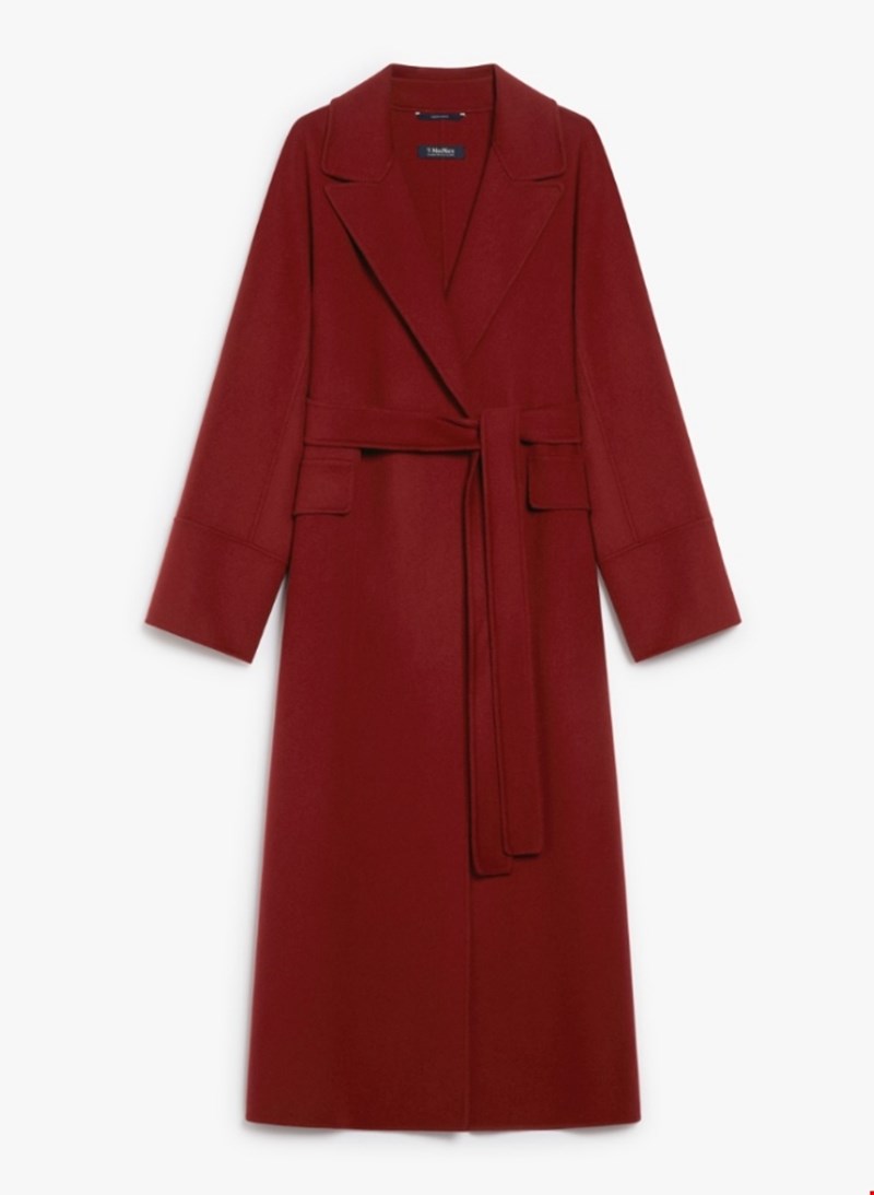 Μπορντό παλτό Max Mara