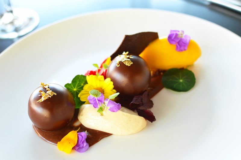 Hilton Chocolate Spheres