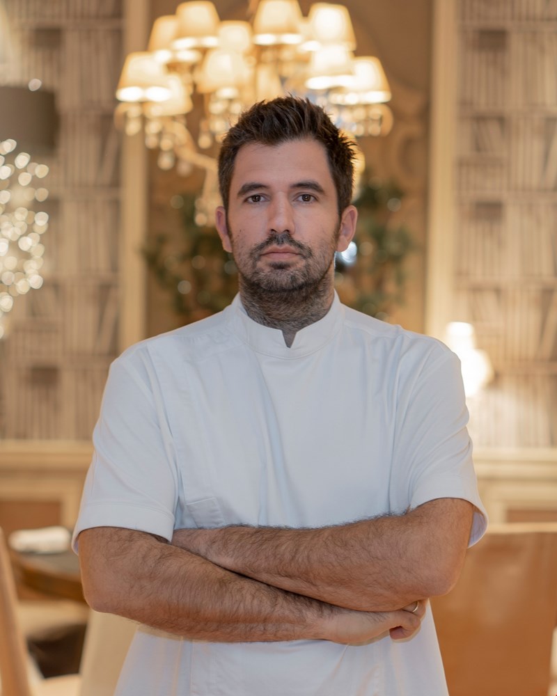 Ο chef του Aleria, Γκίκας Ξενάκης