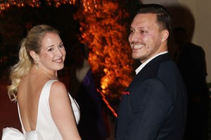 Άννα Μαρία | Όλες οι λεπτομέρειες για το γαλάζιο φόρεμα που επέλεξε στον γάμο της Θεοδώρας - εικόνα 2