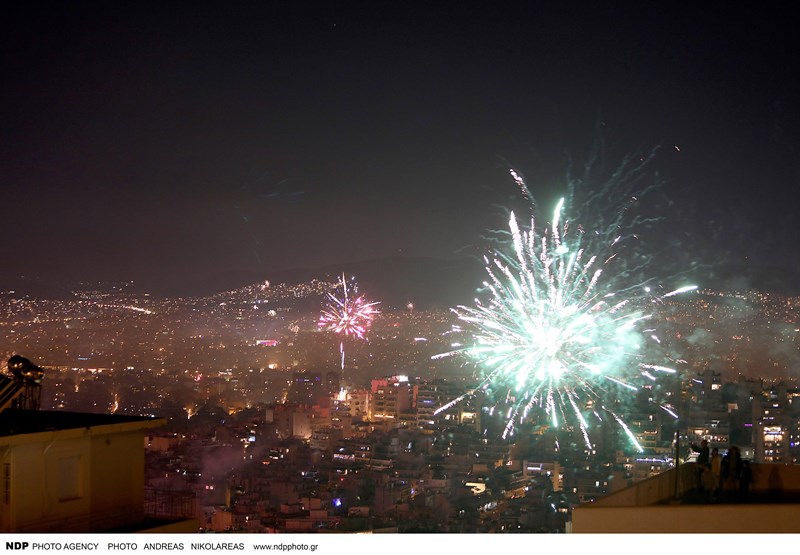Πυροτεχνηματα Πρωτοχρονια