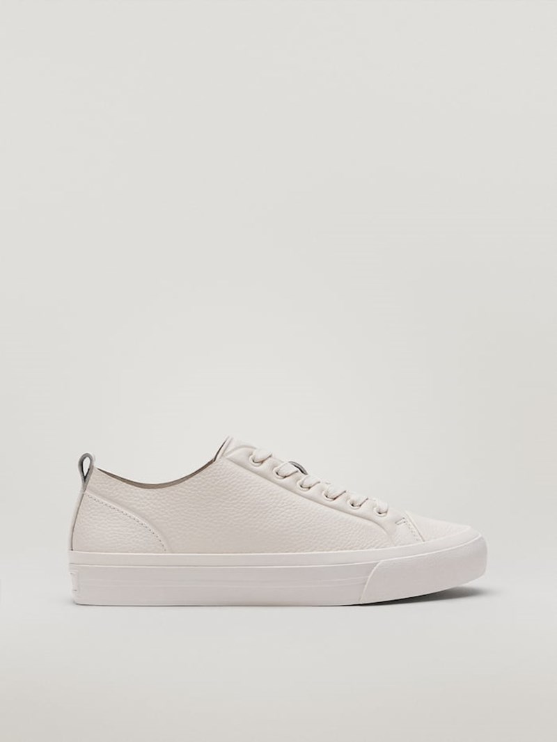 sneakers από δέρμα νάπα