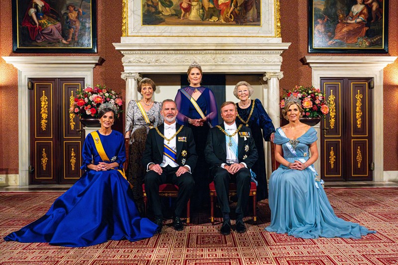 Letizia, Felipe, Willem-Alexander, Maxima