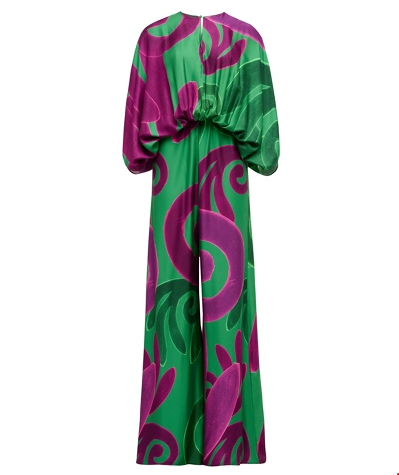 Gaia Silk Blend Jumpsuit, Themis Z