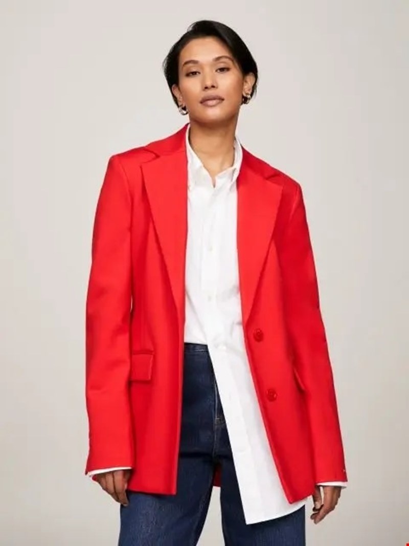 Blazer σε slim γραμμή, Tommy Hilfiger