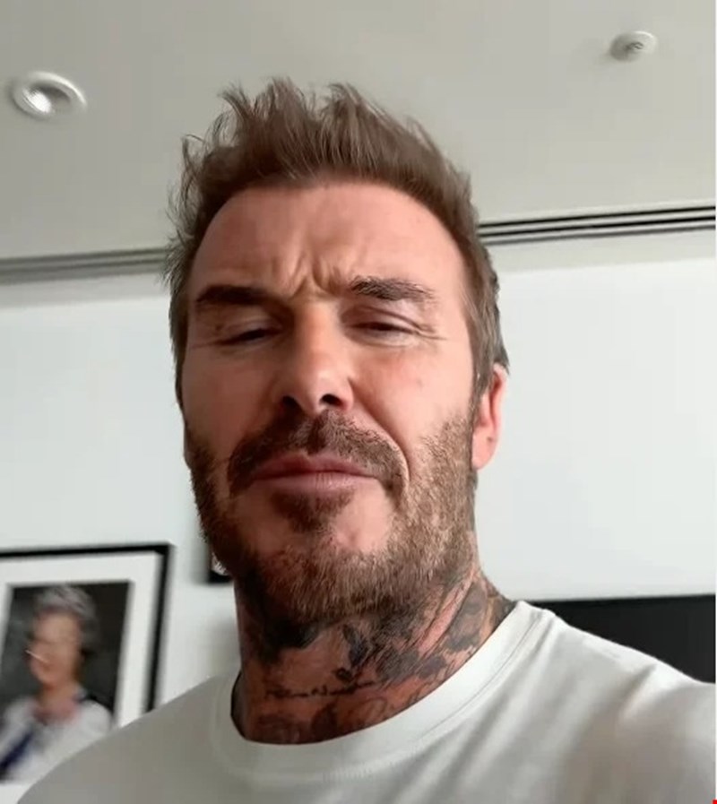 David Beckham insta
