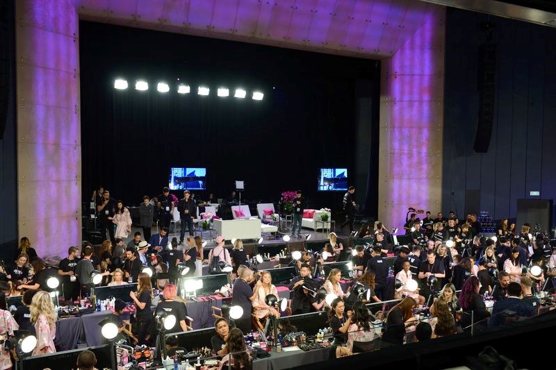victoria's secret backstage