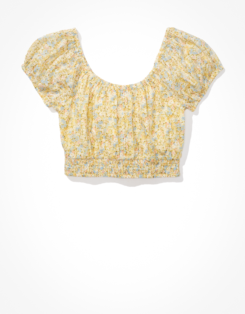 AE Bubble Sleeve Blouse