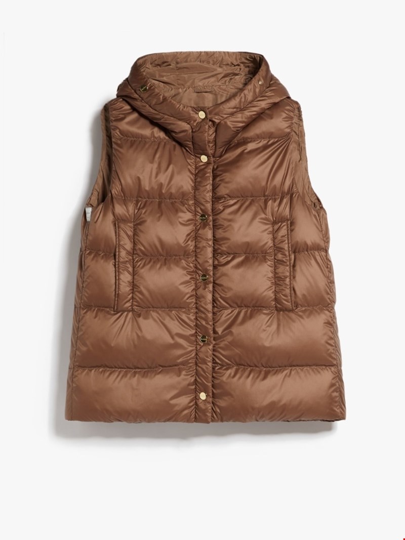 Reversible gilet in water-resistant fabric, Max Mara
