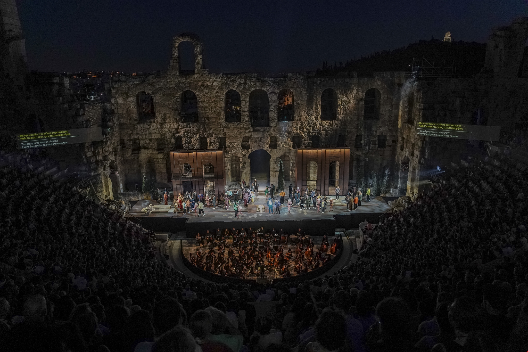 Ριγολέττος | Εντυπωσίασε η νέα παραγωγή της Εθνικής Λυρικής Σκηνής στη γενική δομική στο Ηρώδειο