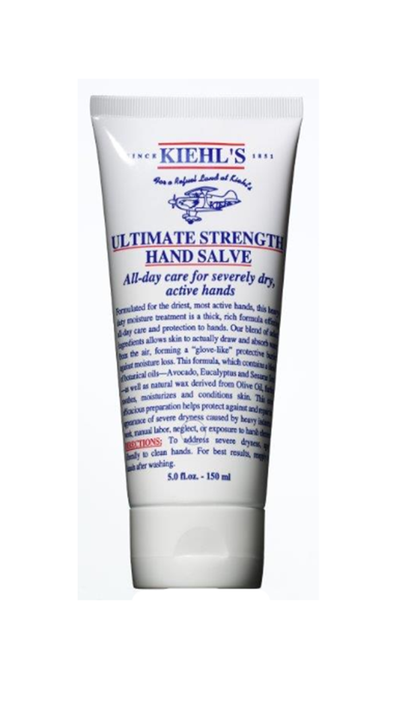 Κρέμα βαθιάς θρέψης Ultimate Strength Hand Salve της Kiehl’s.