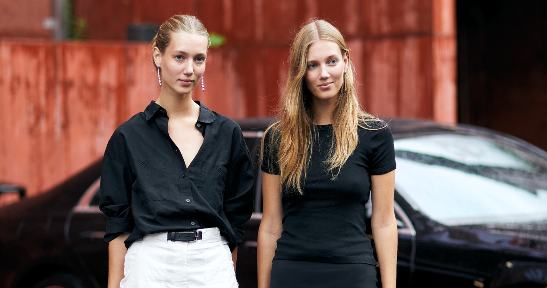 Το φθινοπωρινό look της Βίκυς Καγιά με bermuda shorts και δερμάτινα loafers - εικόνα 1