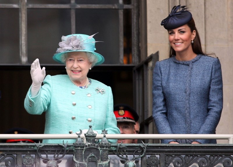 βασίλισσα Ελισάβετ, Kate Middleton
