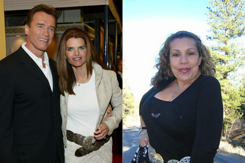 Arnold Schwarzenegger- Maria Shriver - Mildred Baena