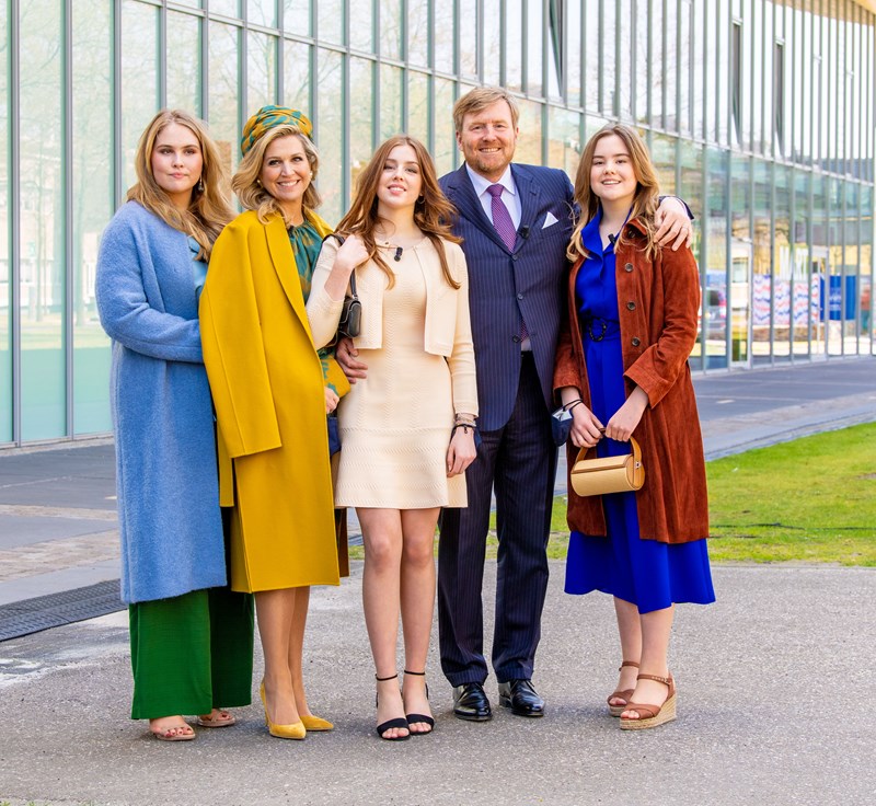 Amalia, Maxima, Willem Alexander Ολλανδιας