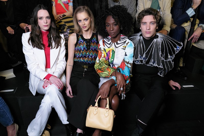 front row louis vuitton