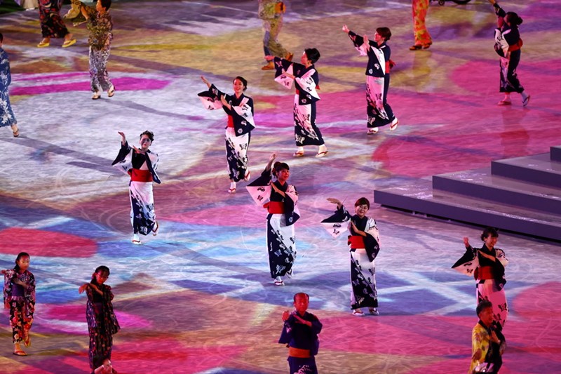 Λήξη τελετής Ολυμπιακών Αγώνων Τόκιο