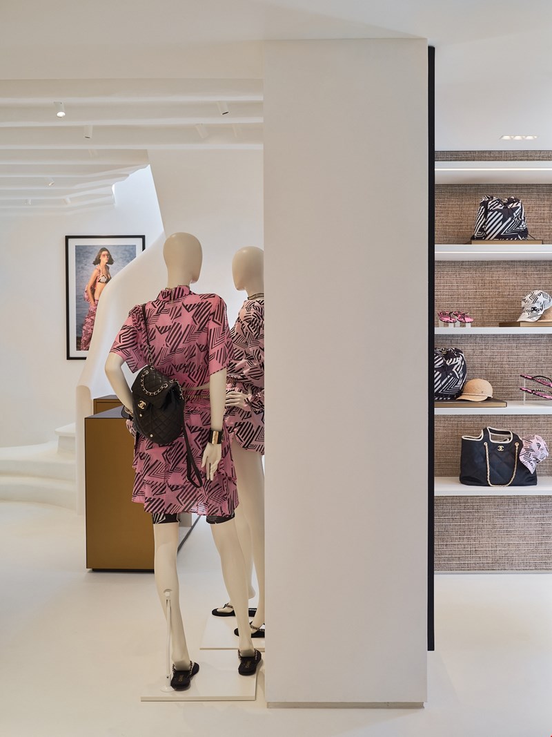 seasonal boutique Chanel Μύκονος