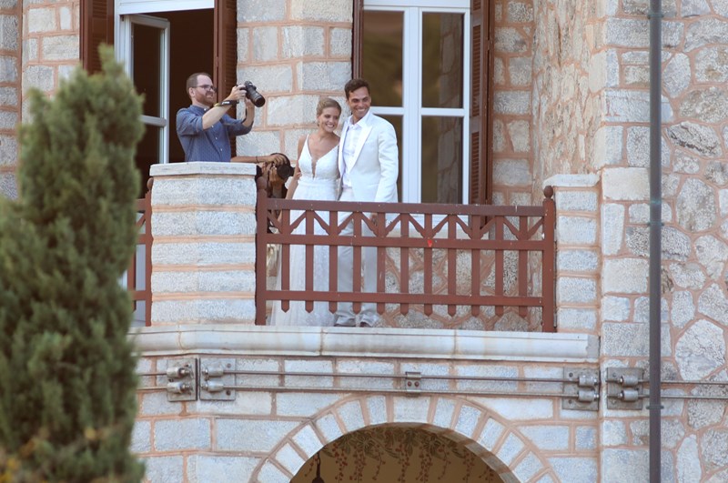 Γάμος Δανάη Μιχαλάκη Γιώργος Παπαγεωργίου