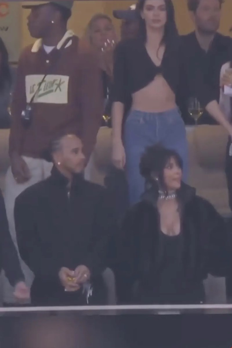 Kim Kardashian Lewis Hamilton