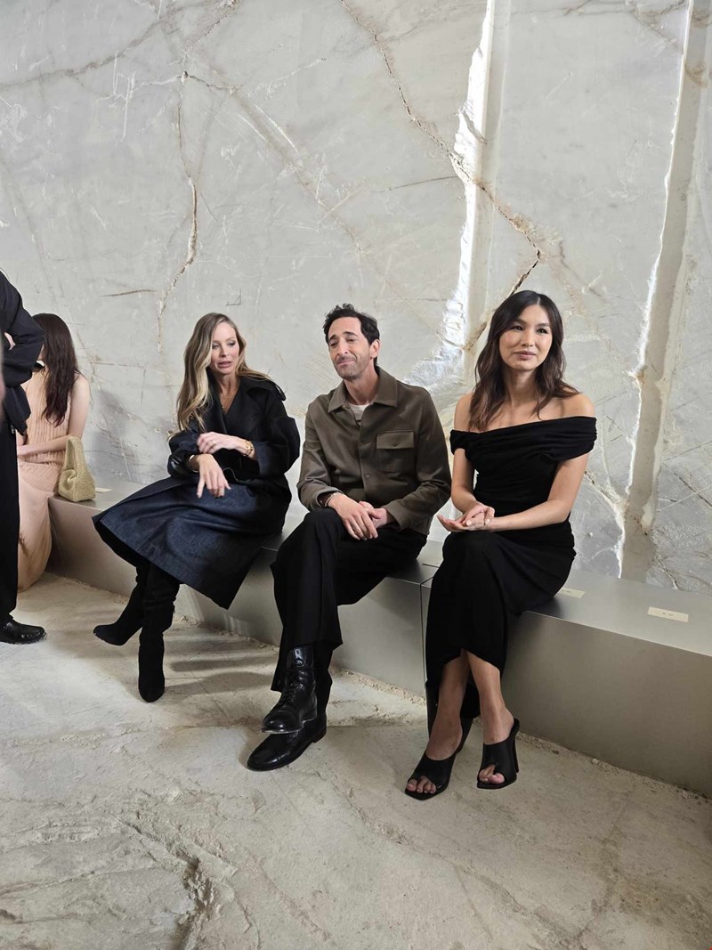 Η Georgina Chapman με τον Adrien Brody