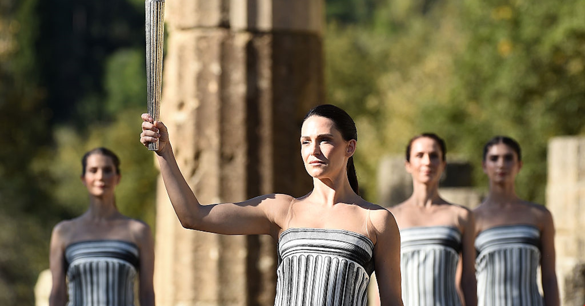 Μαίρη Μηνά | Πρωθιέρεια στην τελετή αφής της Ολυμπιακής Φλόγας για τους Χειμερινούς Αγώνες Μιλάνο/Κορτίνα 2026