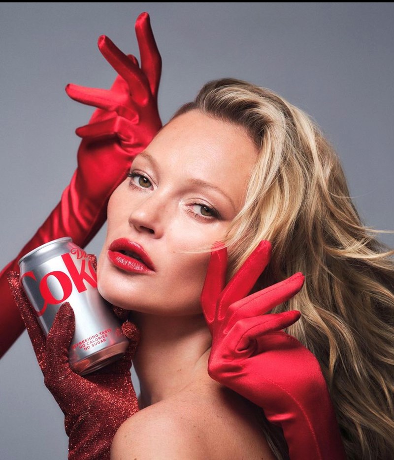 Kate Moss, Diet Coke