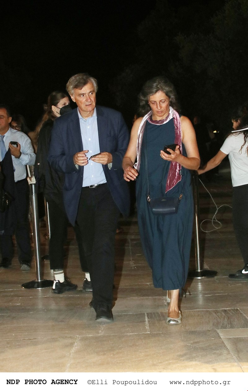 Σωτήρης Τσιόρδας με τη σύζυγό του,Ασημίνα