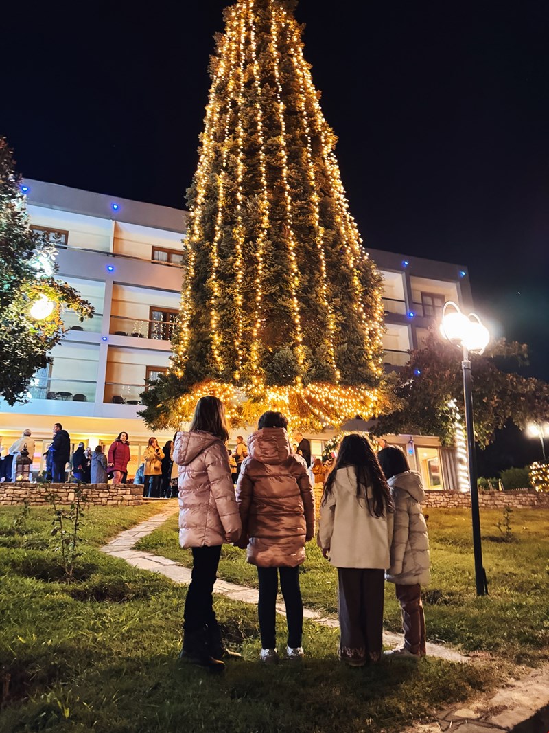 Η θέα από το Divani Meteora Hotel