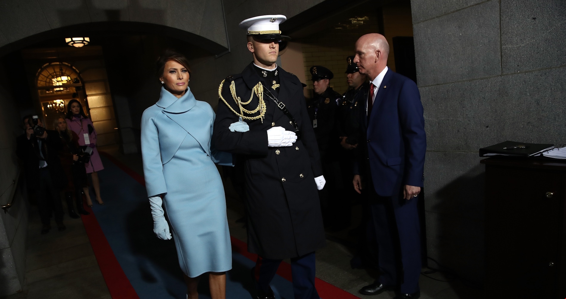 Ορκωμοσία Donald Trump | Η ανατρεπτική κίνηση της συζύγου του, Melania Trump - εικόνα 1