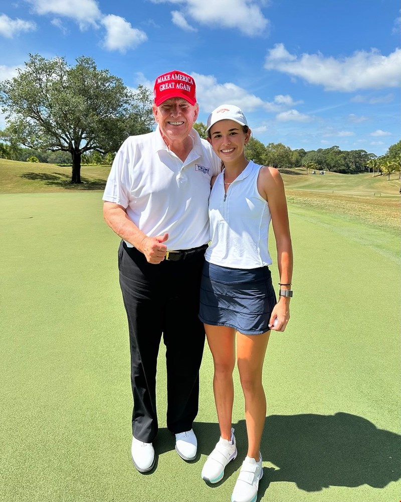 kai trump donald