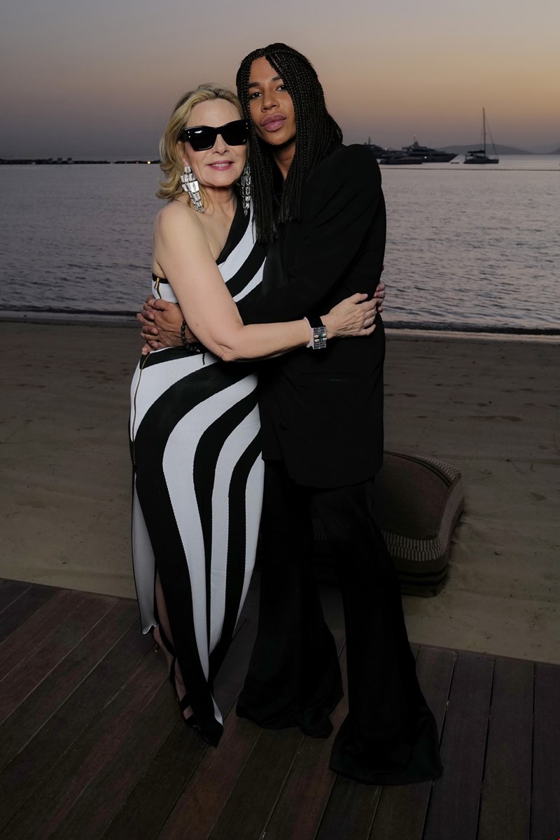 Kim Cattrall Olivier Rousteing